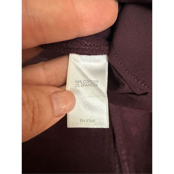 J Jill NWT Slit-Hem Corduroy Skirt sz 8 - Picture 6 of 11